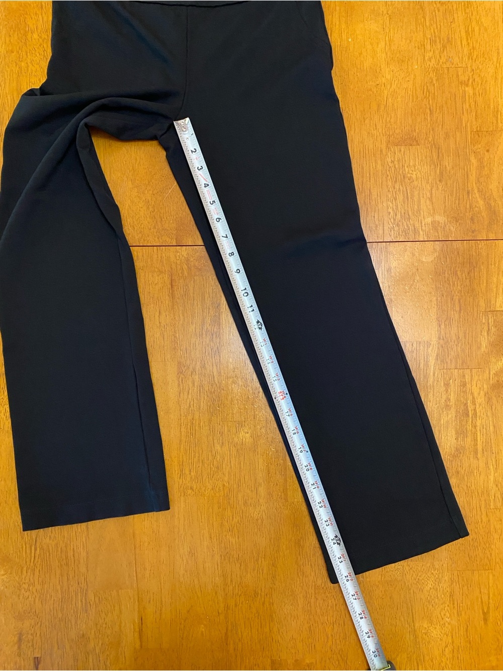 Dear Scarlett- Magic Pants, Ankle Straight Leg, Black, Sz Med - Picture 7 of 9